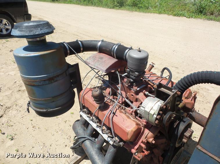 image for item BS9499 International eight cylinder dual fuel engine