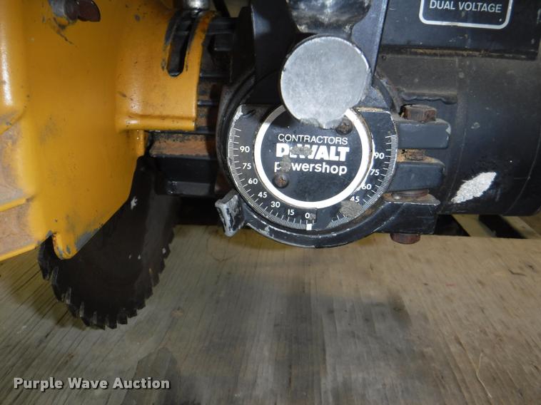 image for item CA9553 DeWalt/Powershop radial arm saw