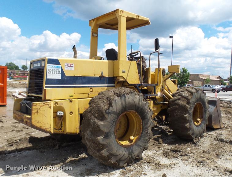 image for item CC9187 1996 Komatsu WA180 wheel loader