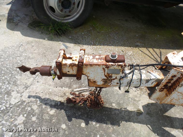 image for item CC9201 Cementeck concrete dispenser tilt trailer