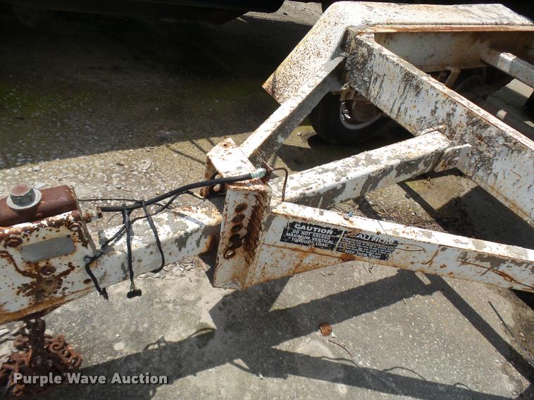 image for item CC9201 Cementeck concrete dispenser tilt trailer