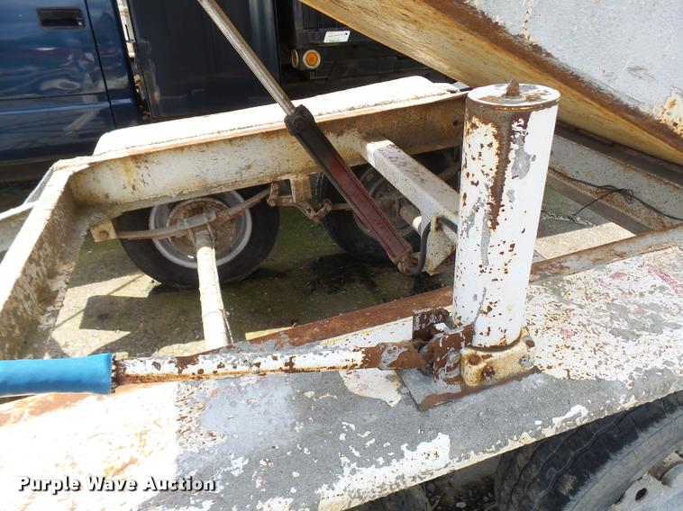 image for item CC9201 Cementeck concrete dispenser tilt trailer