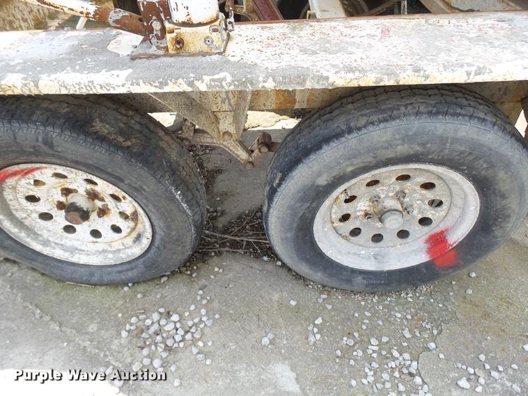 image for item CC9201 Cementeck concrete dispenser tilt trailer