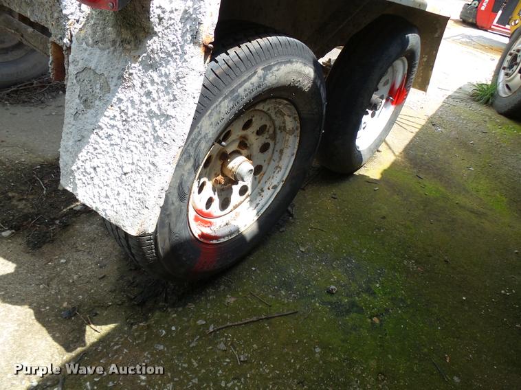 image for item CC9201 Cementeck concrete dispenser tilt trailer