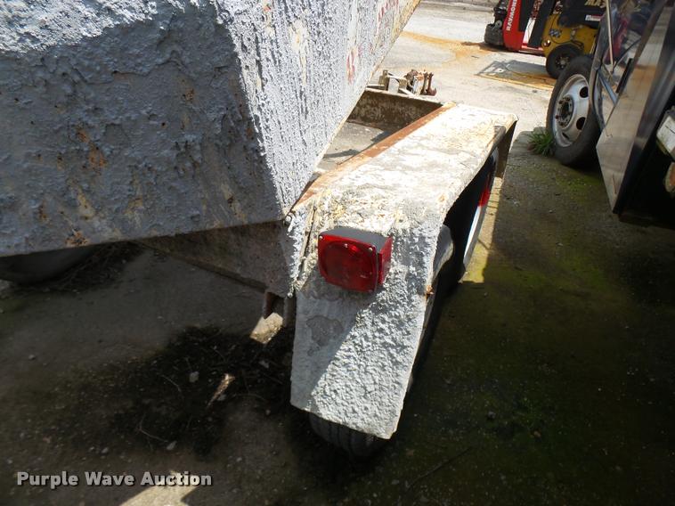 image for item CC9201 Cementeck concrete dispenser tilt trailer