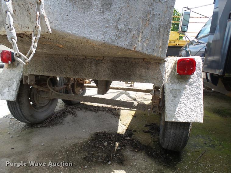 image for item CC9201 Cementeck concrete dispenser tilt trailer