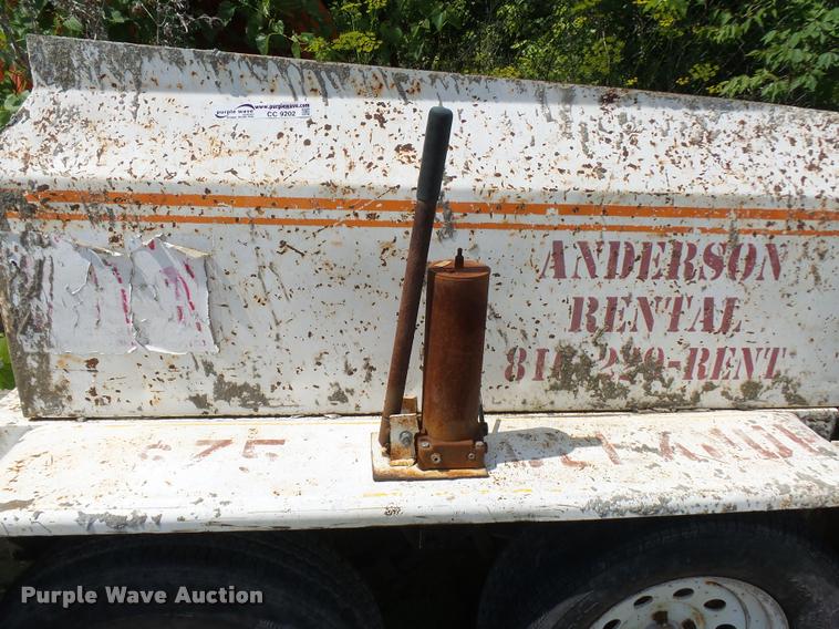 image for item CC9202 Cementeck concrete dispenser tilt trailer