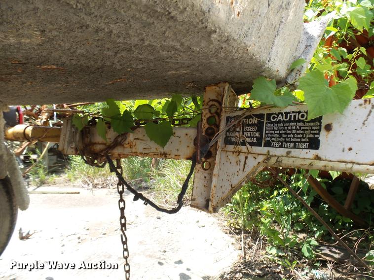 image for item CC9202 Cementeck concrete dispenser tilt trailer