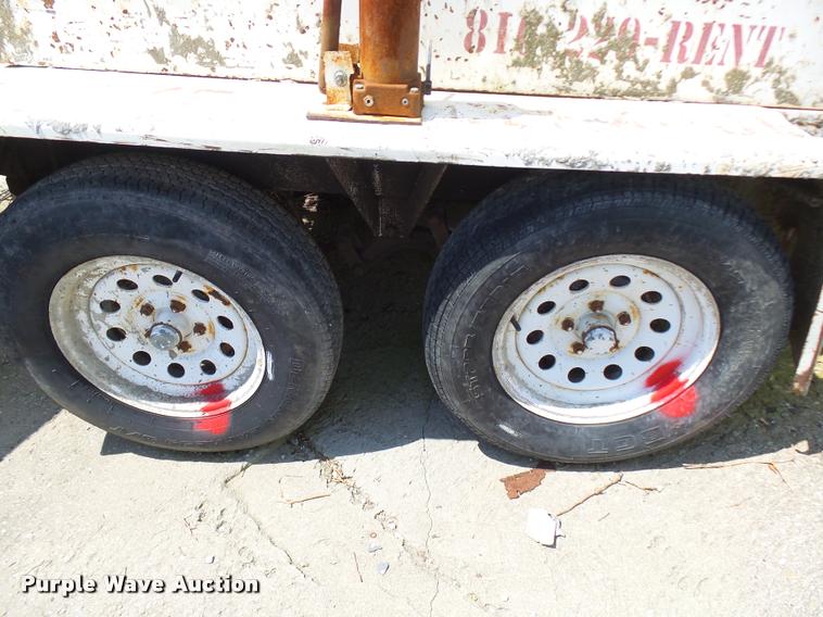 image for item CC9202 Cementeck concrete dispenser tilt trailer