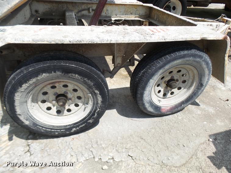 image for item CC9203 Cementeck concrete dispenser tilt trailer