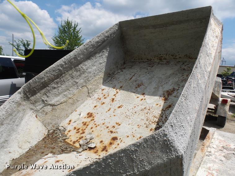 image for item CC9203 Cementeck concrete dispenser tilt trailer