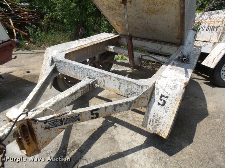 image for item CC9203 Cementeck concrete dispenser tilt trailer