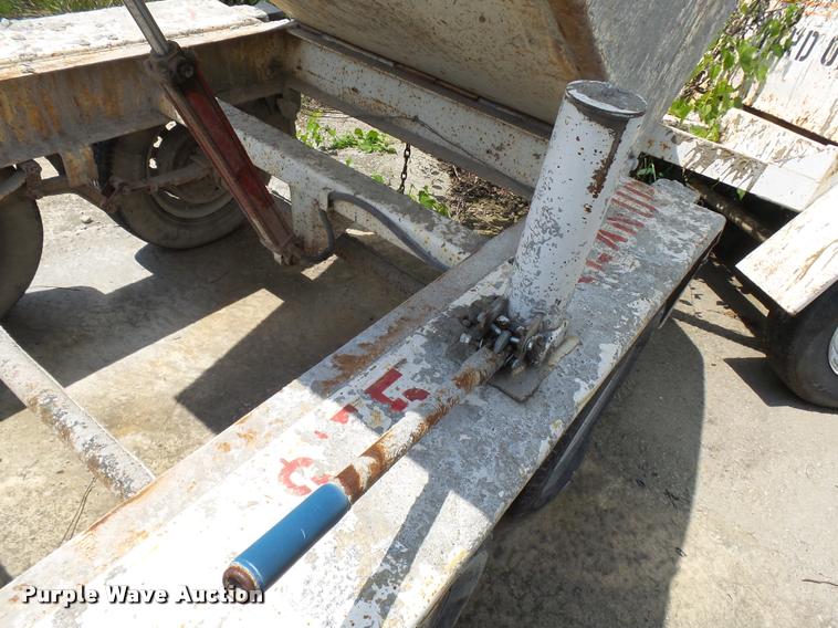 image for item CC9203 Cementeck concrete dispenser tilt trailer