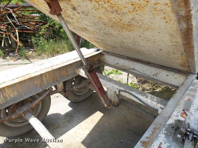 image for item CC9203 Cementeck concrete dispenser tilt trailer