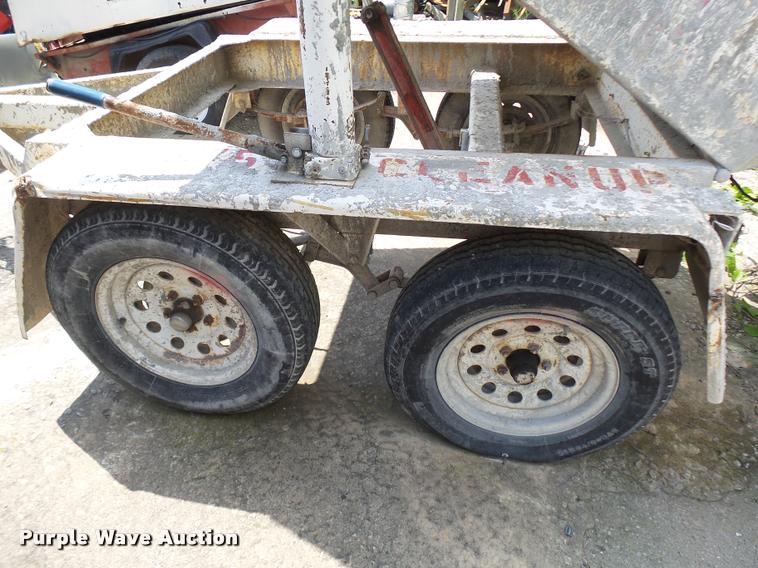 image for item CC9203 Cementeck concrete dispenser tilt trailer