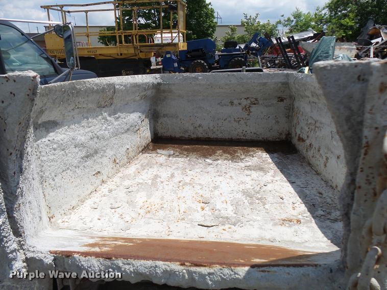 image for item CC9204 Cementeck concrete dispenser tilt trailer