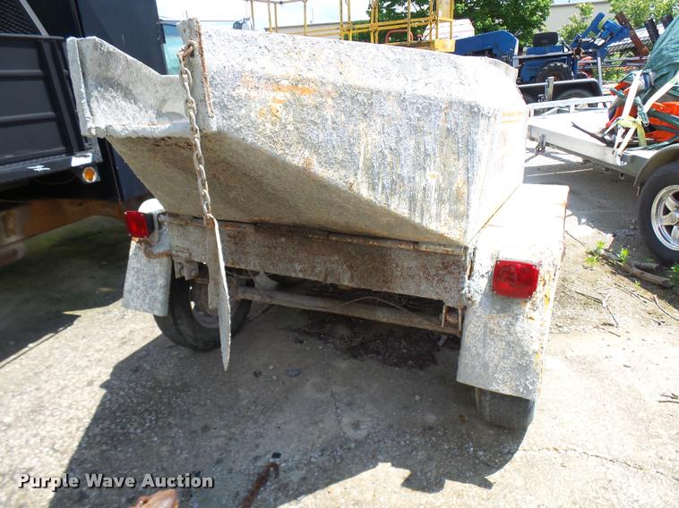 image for item CC9204 Cementeck concrete dispenser tilt trailer