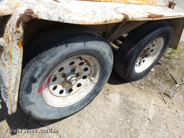 image for item CC9204 Cementeck concrete dispenser tilt trailer