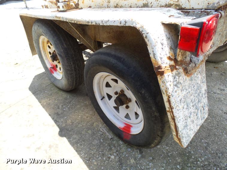 image for item CC9204 Cementeck concrete dispenser tilt trailer