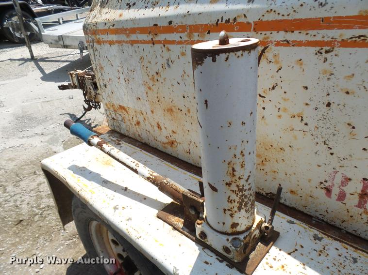 image for item CC9204 Cementeck concrete dispenser tilt trailer