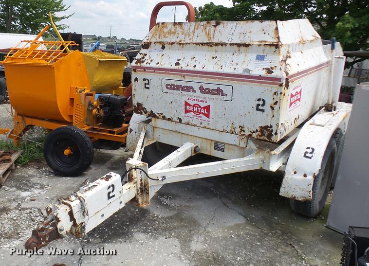 image for item CC9209 2008 Cementeck STD concrete dispenser tilt trailer