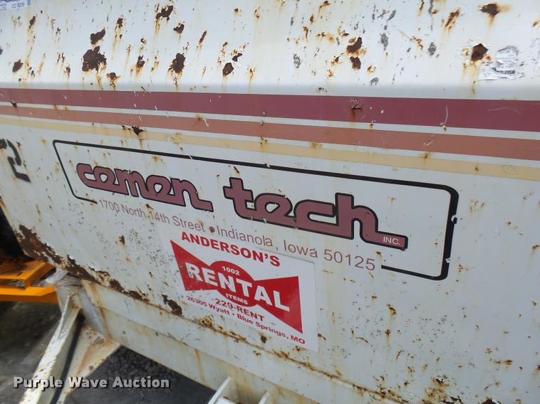 image for item CC9209 2008 Cementeck STD concrete dispenser tilt trailer