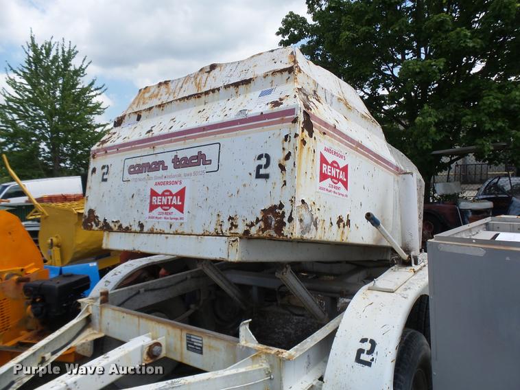 image for item CC9209 2008 Cementeck STD concrete dispenser tilt trailer