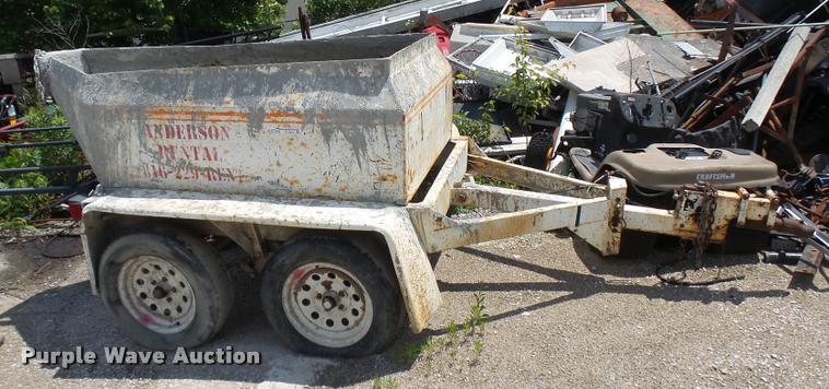 image for item CC9210 Cementeck concrete dispenser tilt trailer