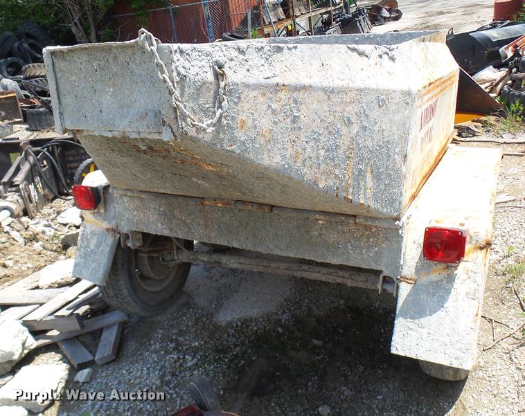 image for item CC9211 Cementeck concrete dispenser tilt trailer