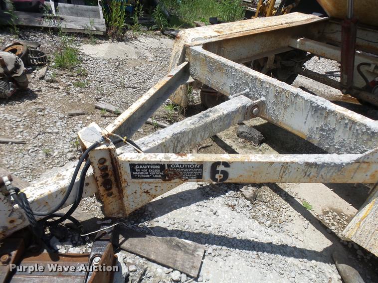 image for item CC9211 Cementeck concrete dispenser tilt trailer