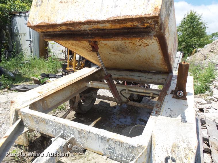 image for item CC9211 Cementeck concrete dispenser tilt trailer