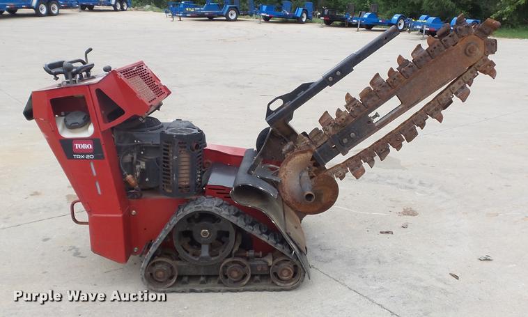 image for item CC9566 2014 Toro TRX20 trencher