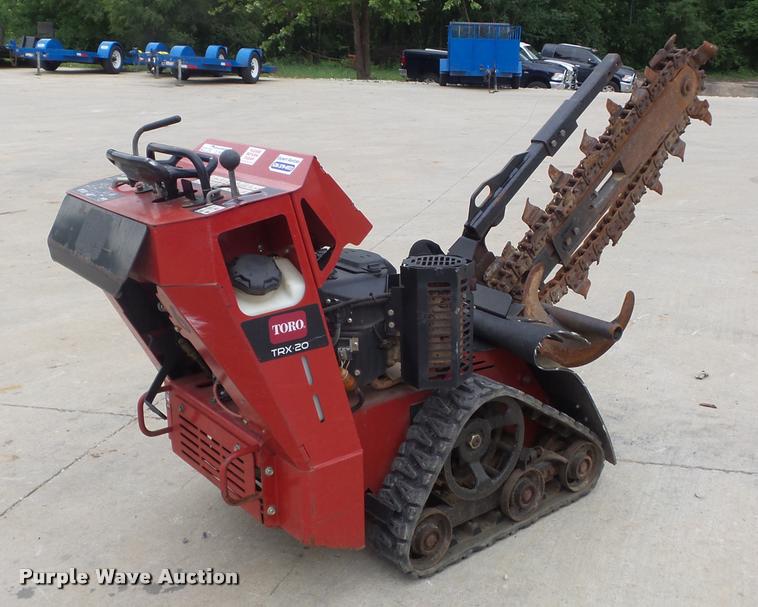 image for item CC9566 2014 Toro TRX20 trencher