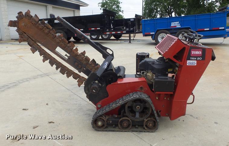 image for item CC9566 2014 Toro TRX20 trencher