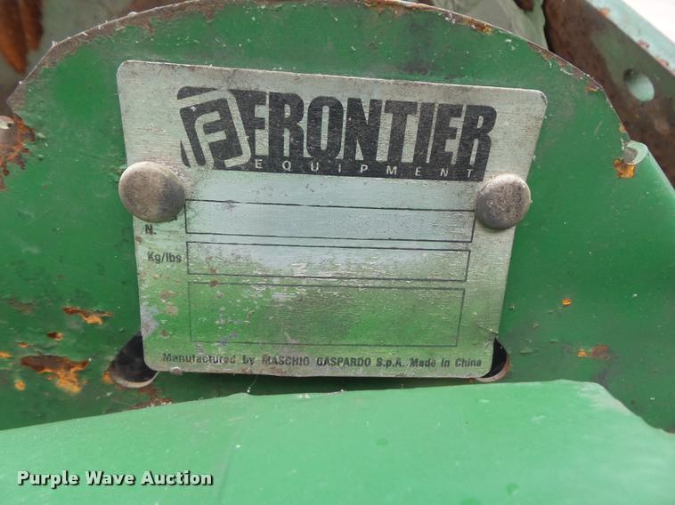 image for item CC9567 2010 Frontier RT1160 tiller
