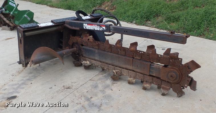 image for item CC9568 Bobcat LT313 skid steer trencher