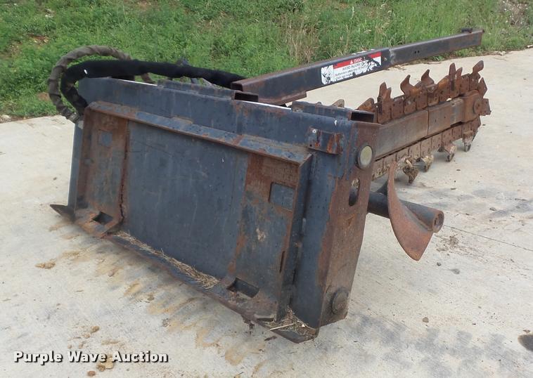 image for item CC9568 Bobcat LT313 skid steer trencher