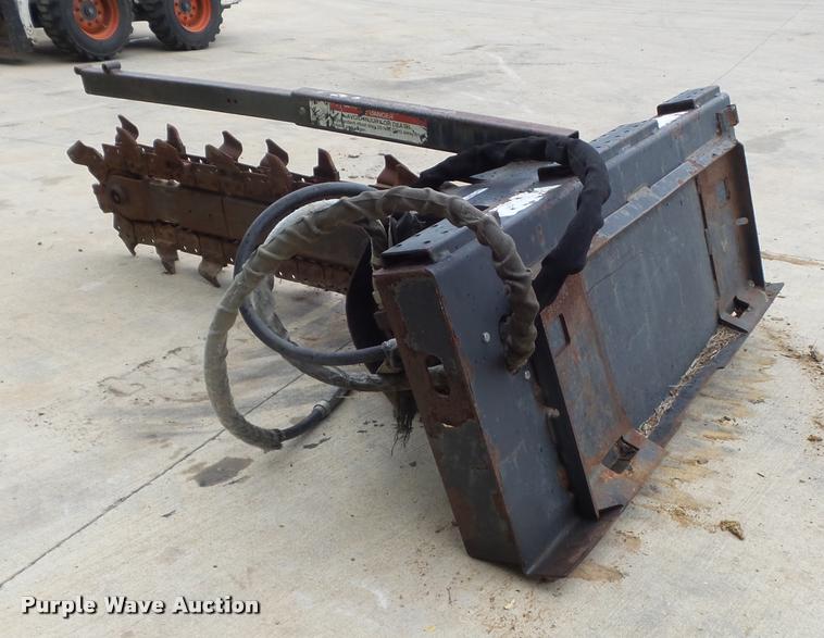image for item CC9568 Bobcat LT313 skid steer trencher