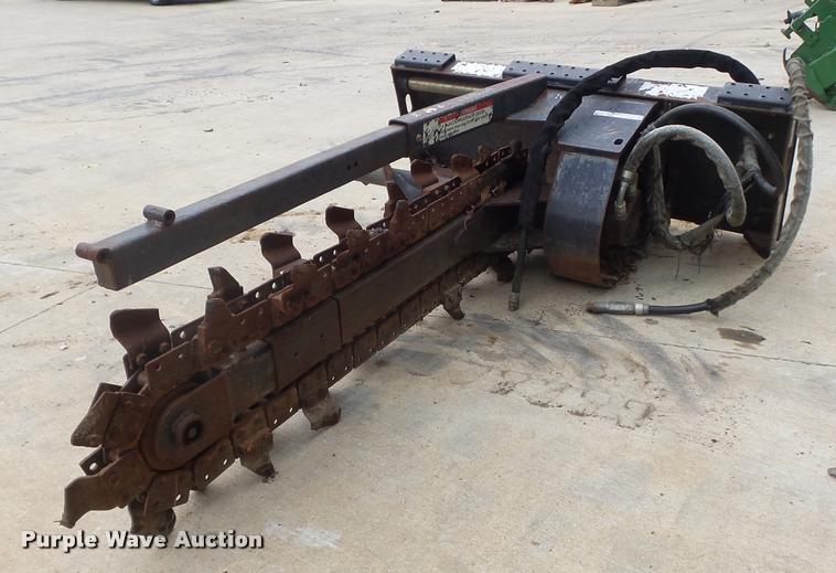 image for item CC9568 Bobcat LT313 skid steer trencher