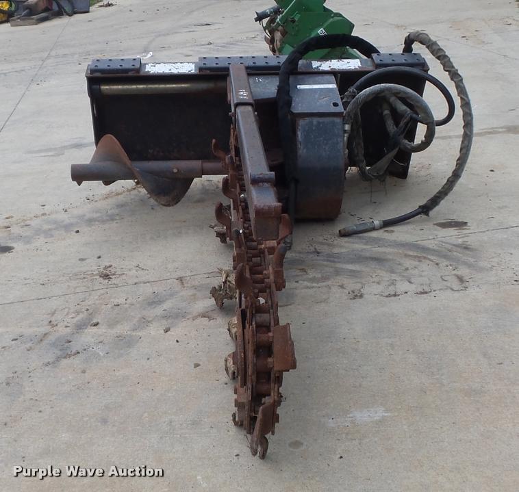 image for item CC9568 Bobcat LT313 skid steer trencher