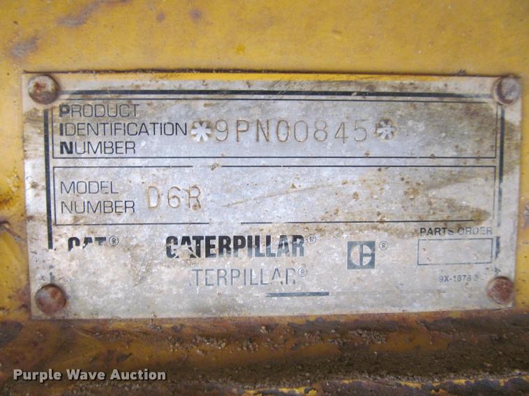 image for item DA1011 1998 Caterpillar D6R LGP dozer