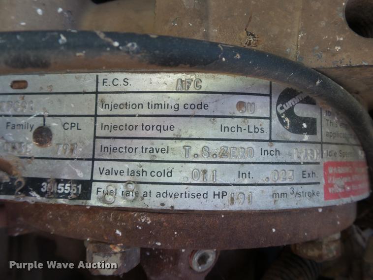 image for item DA2688 1988 International F8300 dump truck