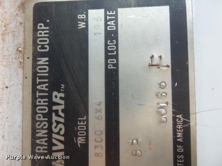 image for item DA2688 1988 International F8300 dump truck