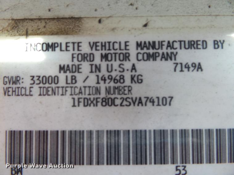 image for item DA2690 1995 Ford F800 Super Duty bucket truck