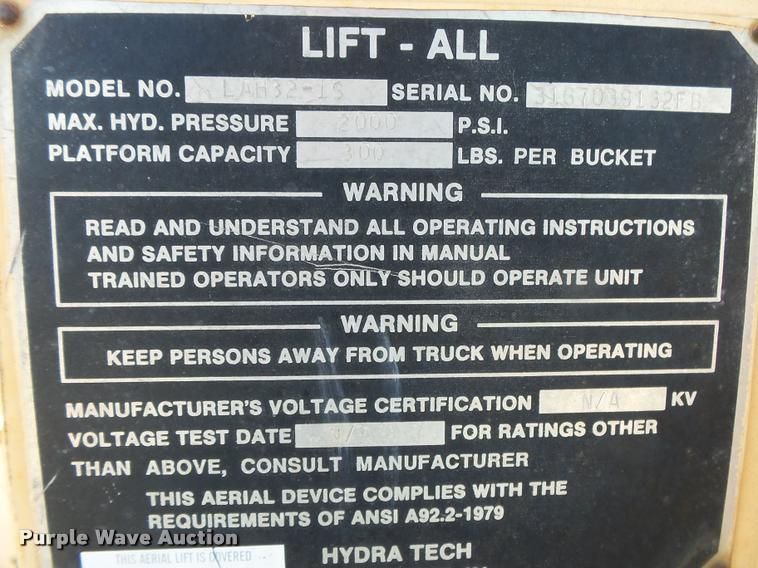 image for item DA2691 1991 Ford F450 bucket truck