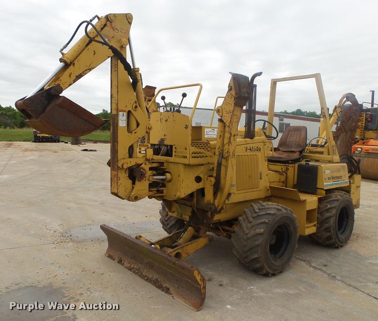 image for item DA2693 1997 Vermeer V4150A trencher