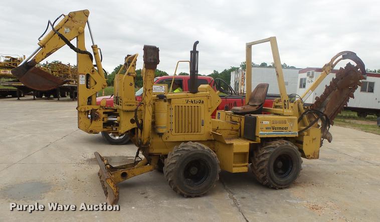 image for item DA2693 1997 Vermeer V4150A trencher