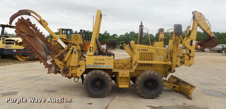 image for item DA2693 1997 Vermeer V4150A trencher