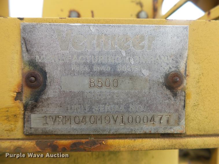 image for item DA2693 1997 Vermeer V4150A trencher