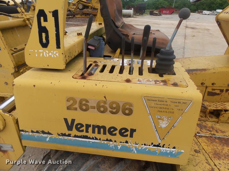 image for item DA2693 1997 Vermeer V4150A trencher